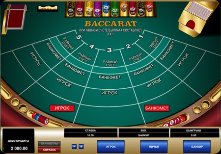 Как начать играть в баккару. 