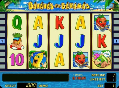Bananas go Bahamas игровой автомат онлайн. 